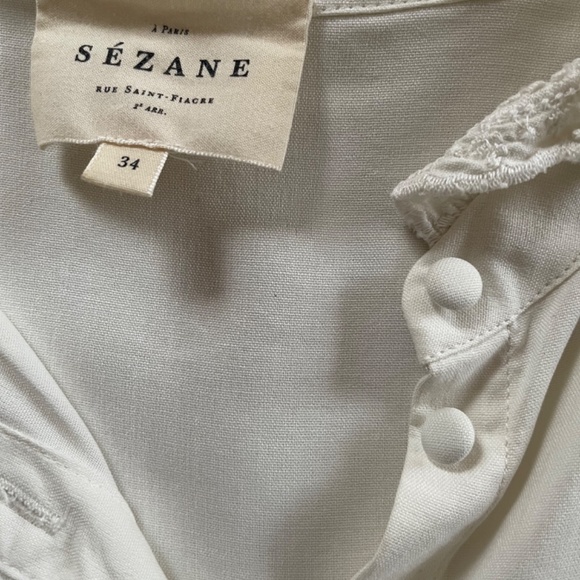 Sezane Chlo Blouse - Picture 2 of 6